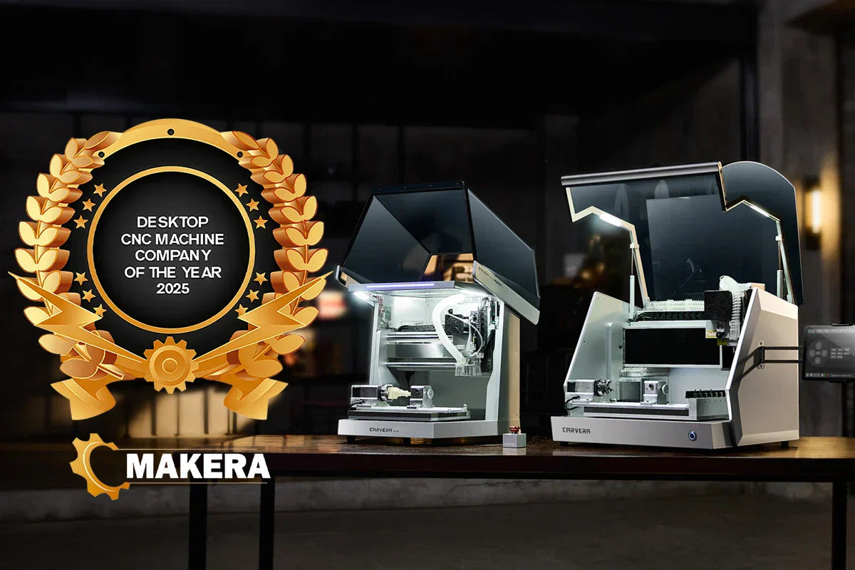 2025 Makera Wins Desktop CNC Machine Company of the Year Award