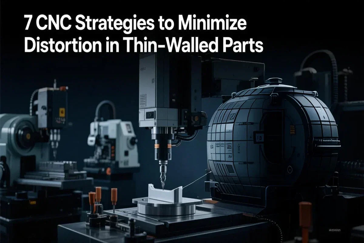 7 CNC Strategies to Minimize Distortion in Thin-Walled Parts