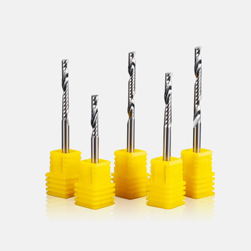 Spiral 'O' Single Flute Bit - 1/8″ Shank - Makera