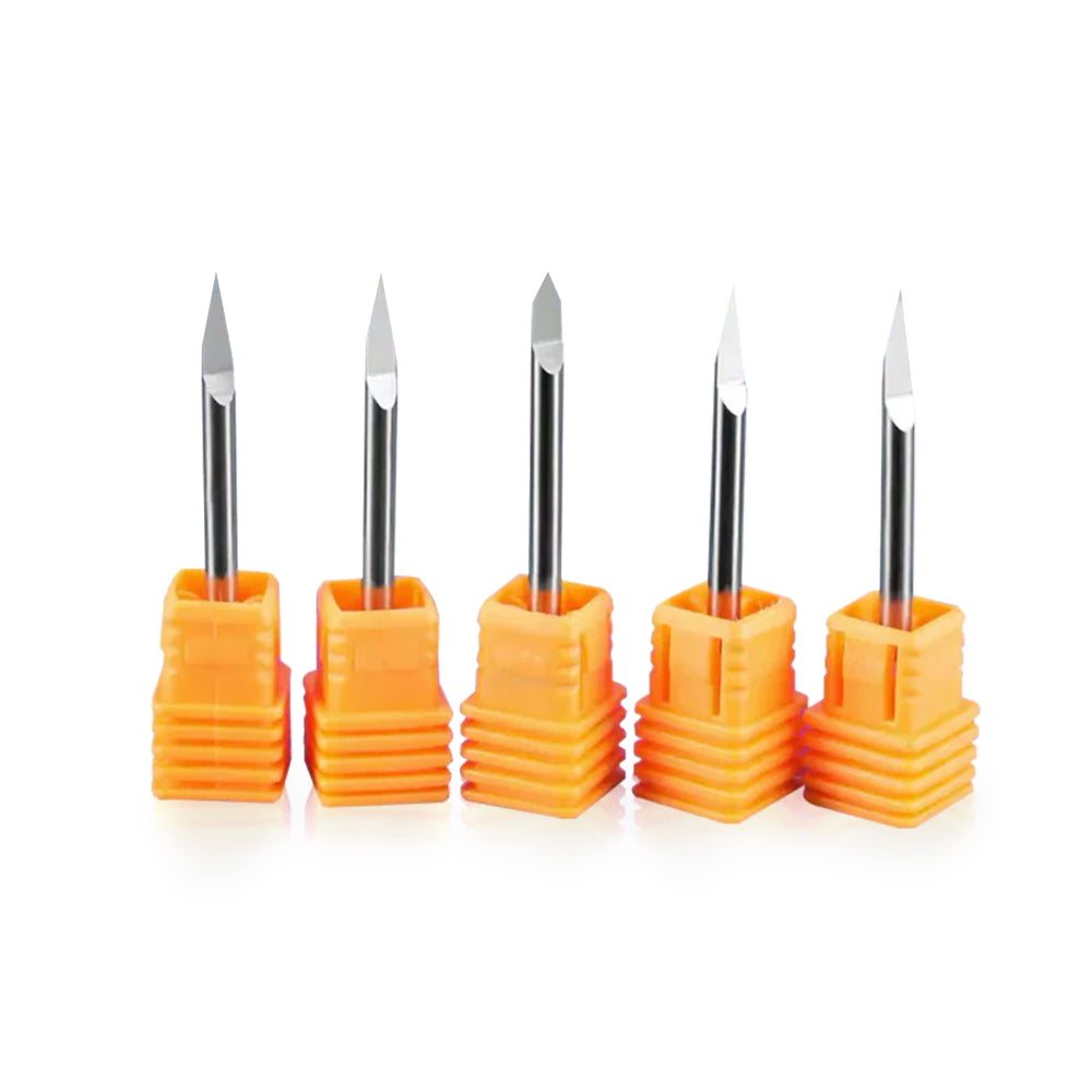 Single Flute Engraving Bit for Metal - 1/8″ Shank - Makera