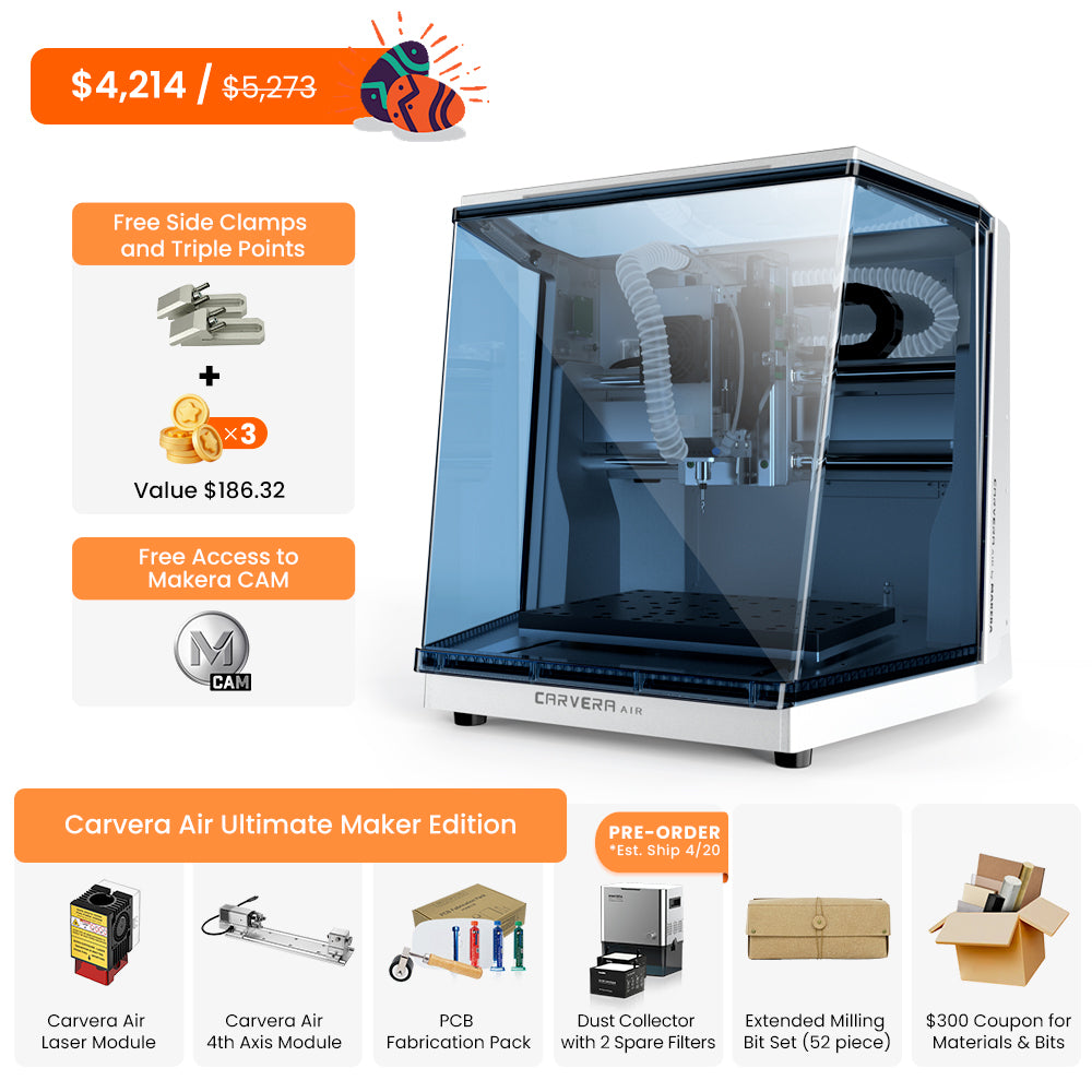 Carvera Air Desktop CNC Machine