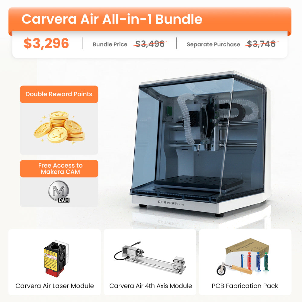 Carvera Air Desktop CNC Machine