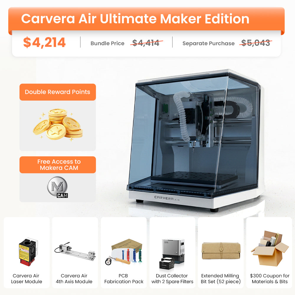 Carvera Air Desktop CNC Machine