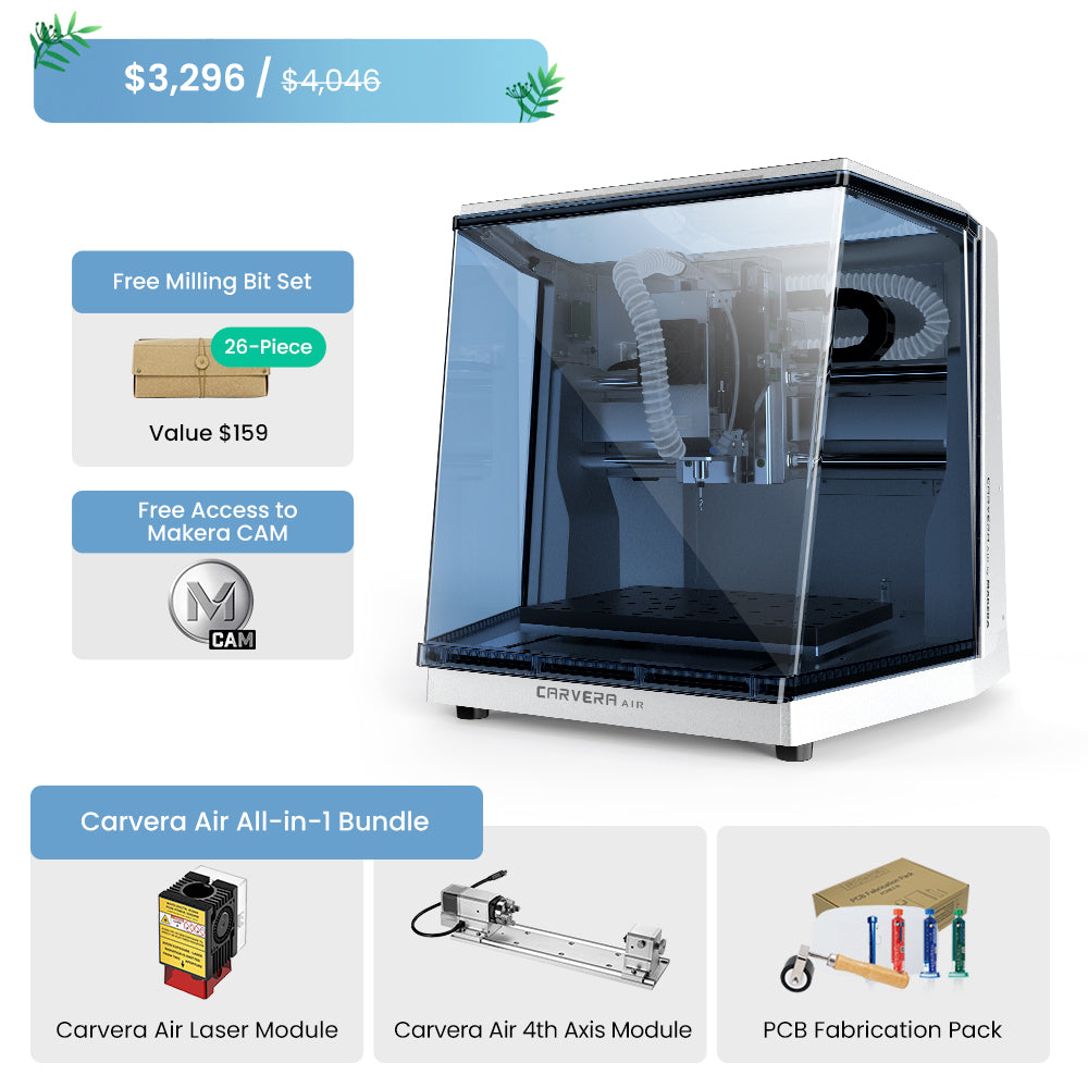 Carvera Air Desktop CNC Machine