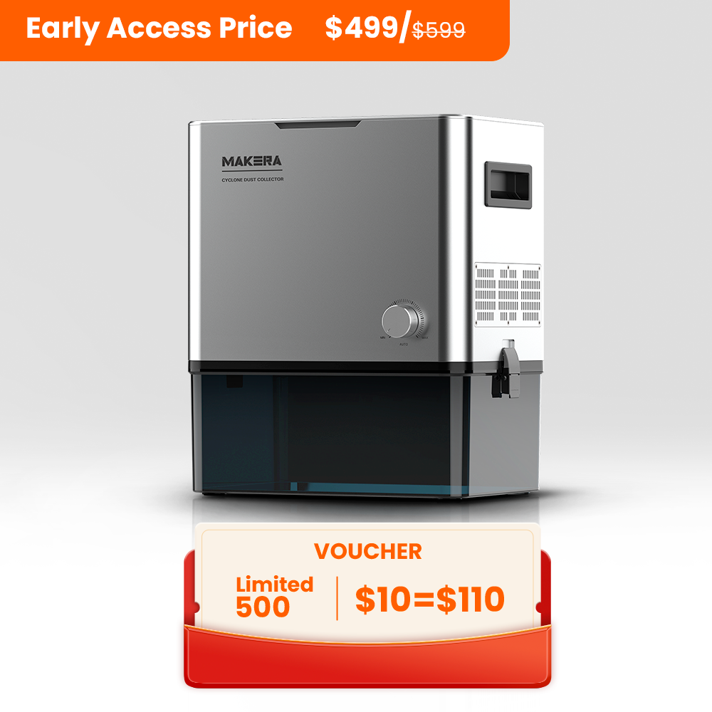 Makera Cyclone Dust Collector Early Access Voucher