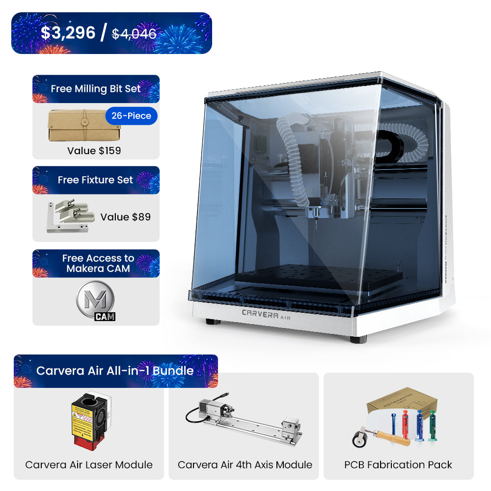 Carvera Air Desktop CNC Machine