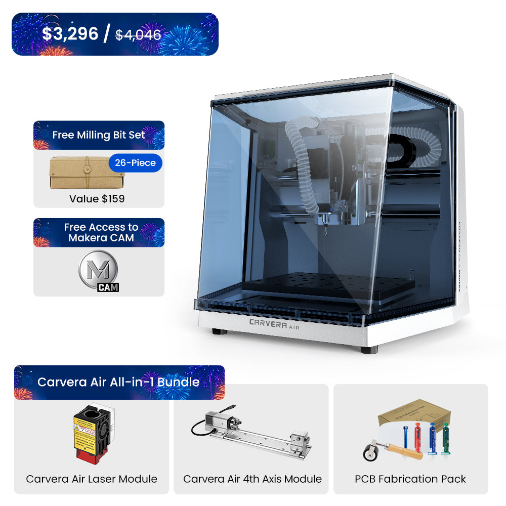 Carvera Air Desktop CNC Machine
