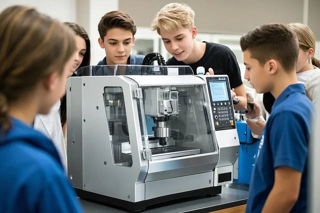 How to bring CNC Machines into the Classroom Safely