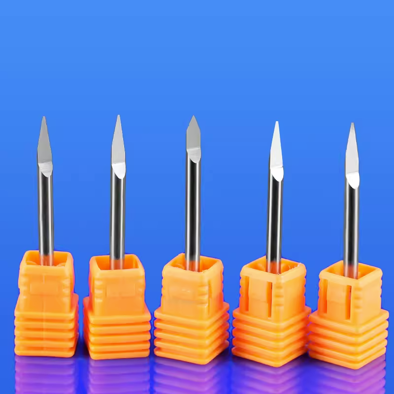 Single Flute Engraving Bit for Metal 1/8″ Shank Makera