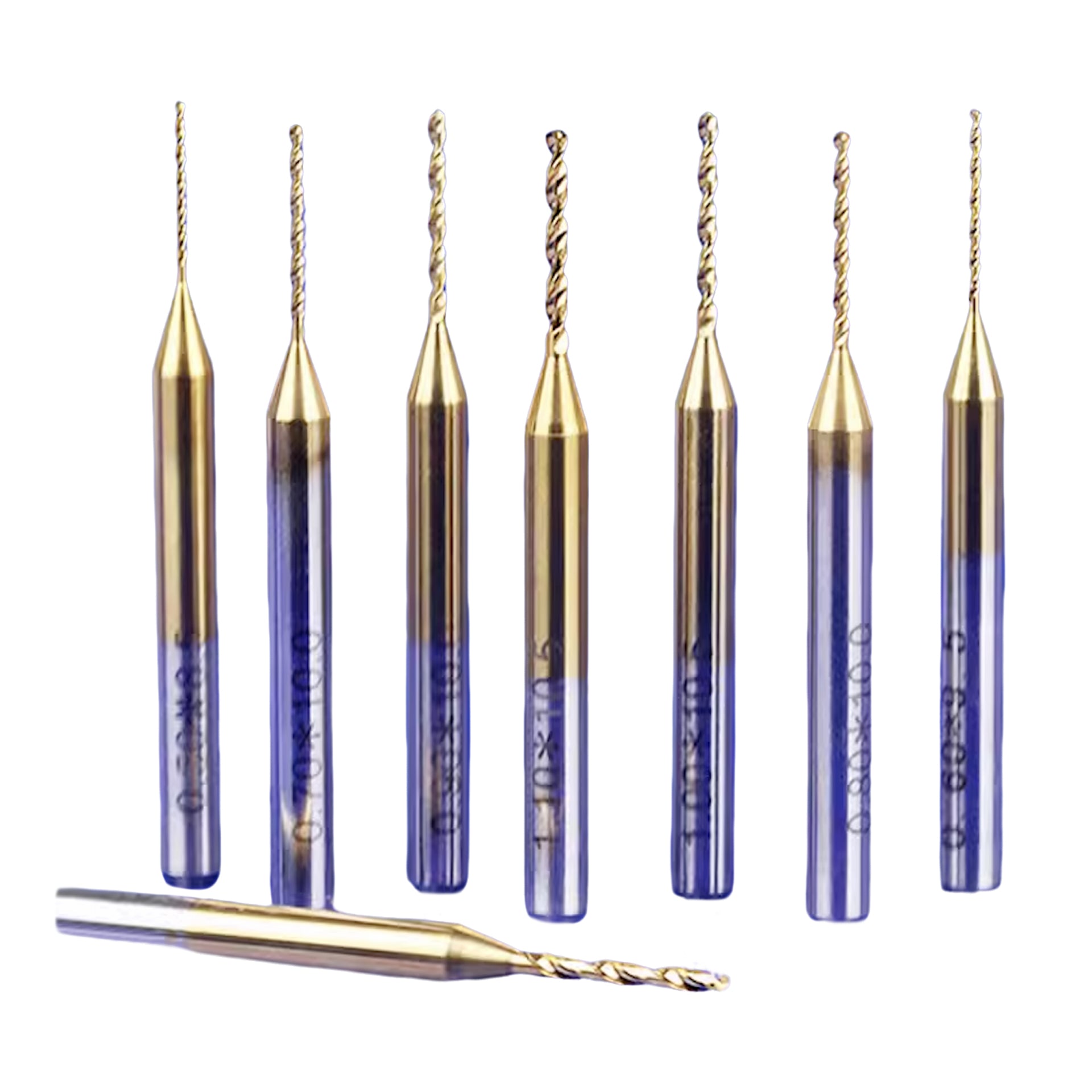 Brass Thread Cutter Bit TiN Coating Drill Bit - 1/8″ Shank – Makera