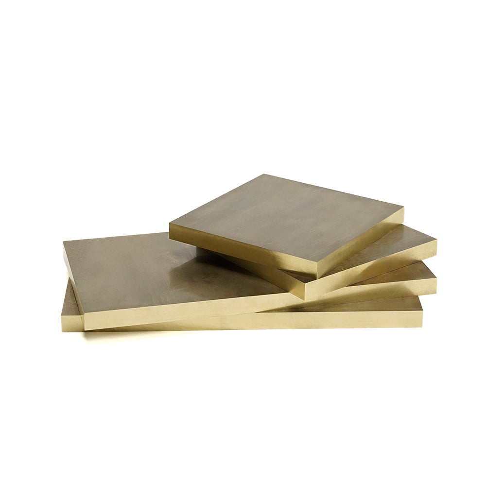 Brass Sheet Plate Panel - Various Thicknesses 0.1mm To 8mm (Multiple Sizes Available)