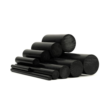 Black Delrin Round Bar
