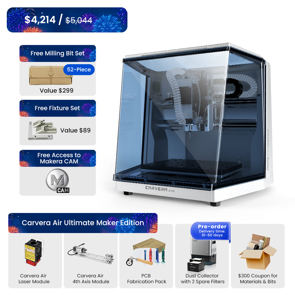 Carvera Air Desktop CNC Machine