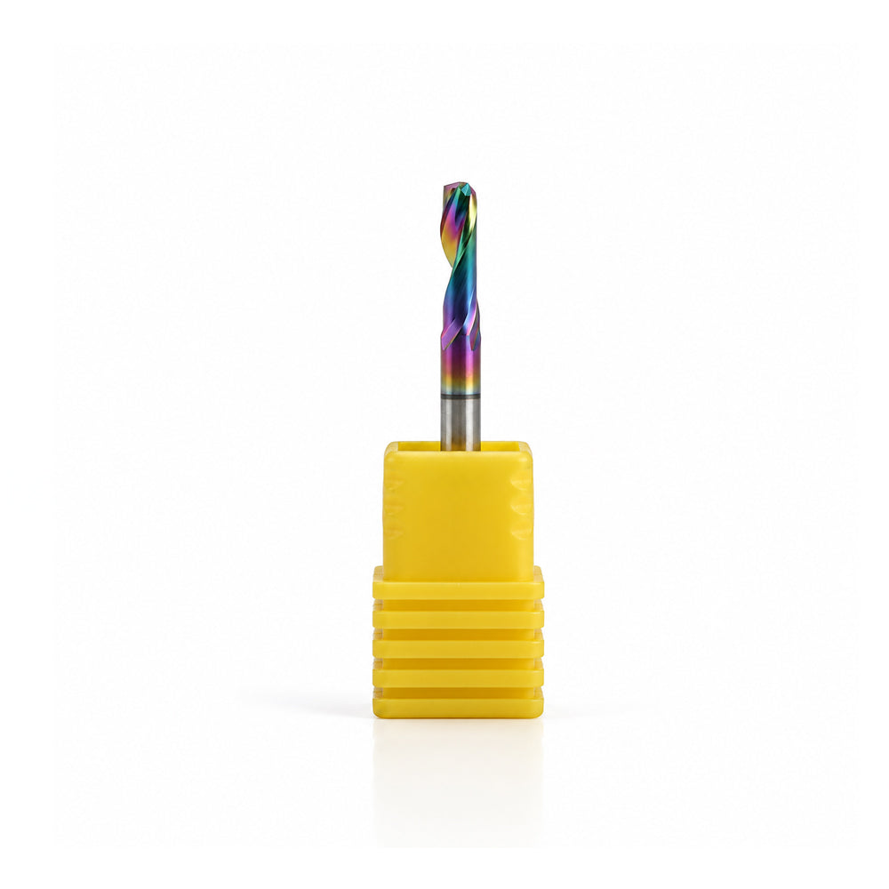 Spiral 'O' Single Flute Bit for Metal - 1/8″ Shank