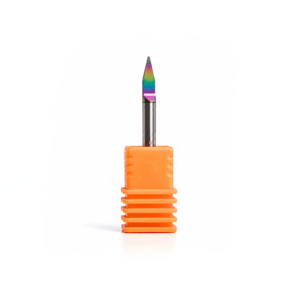 Single Flute Engraving Bit for Metal - 1/8″ Shank