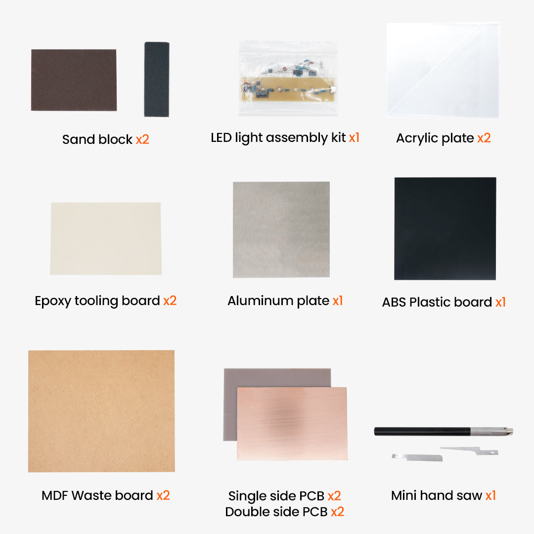 Carvera Air Examples Material Kit