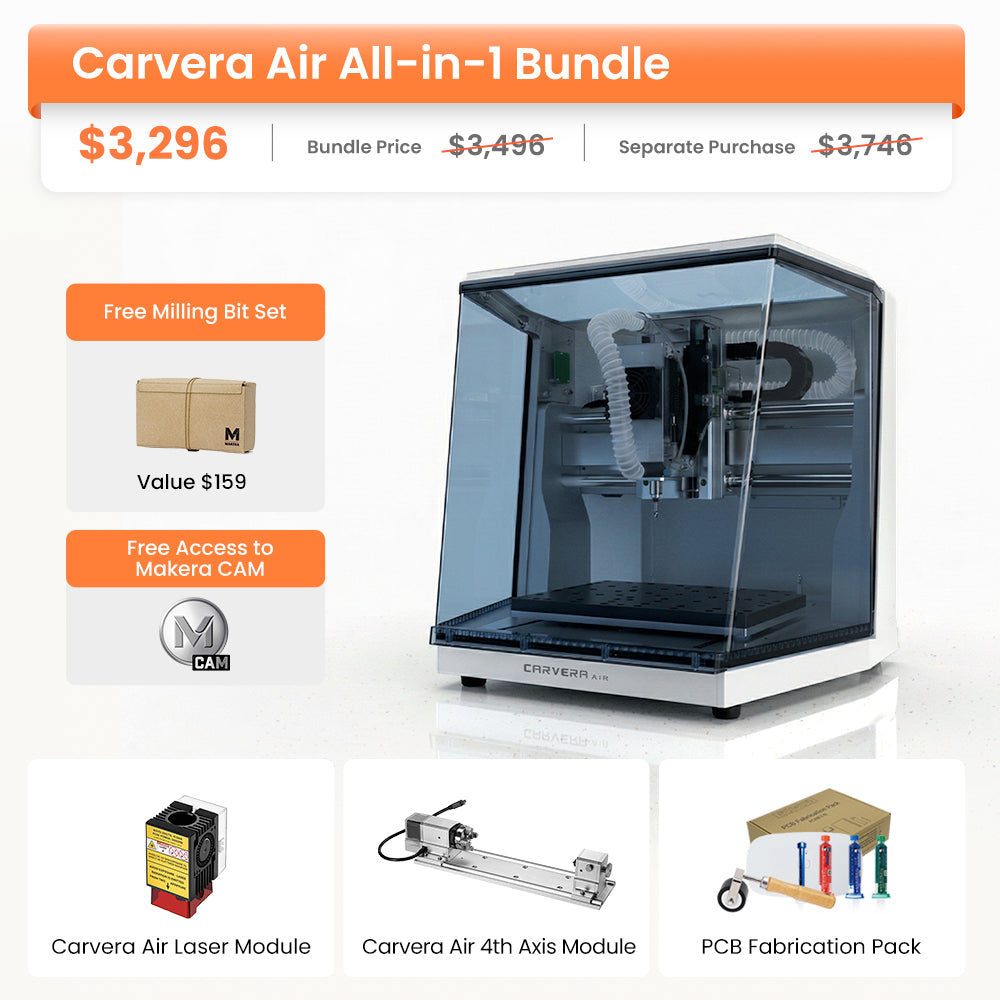 Carvera Air Desktop CNC Machine