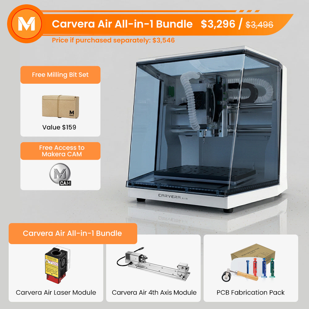 Carvera Air Desktop CNC Machine