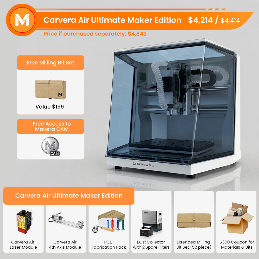 Carvera Air Desktop CNC Machine