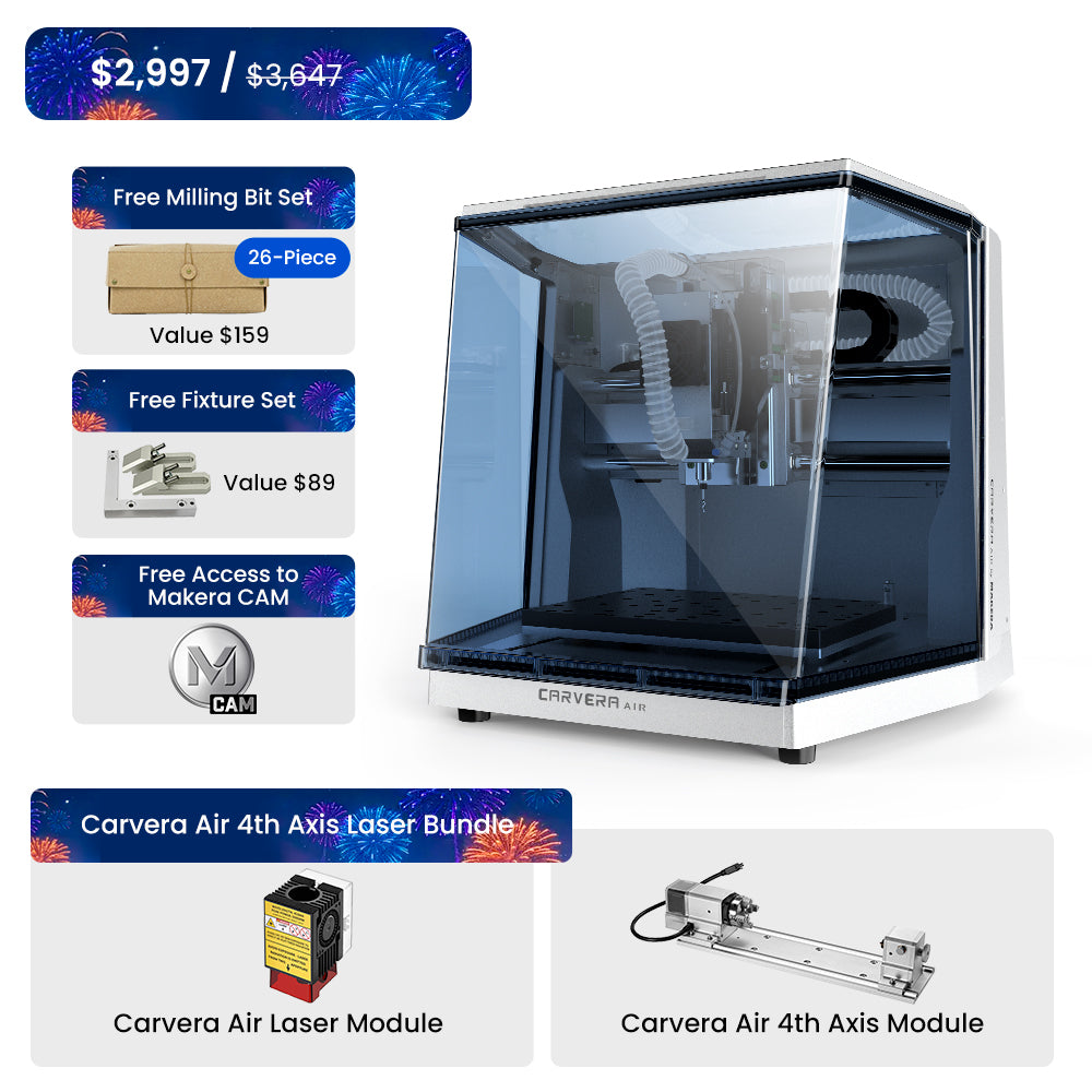 Carvera Air Desktop CNC Machine
