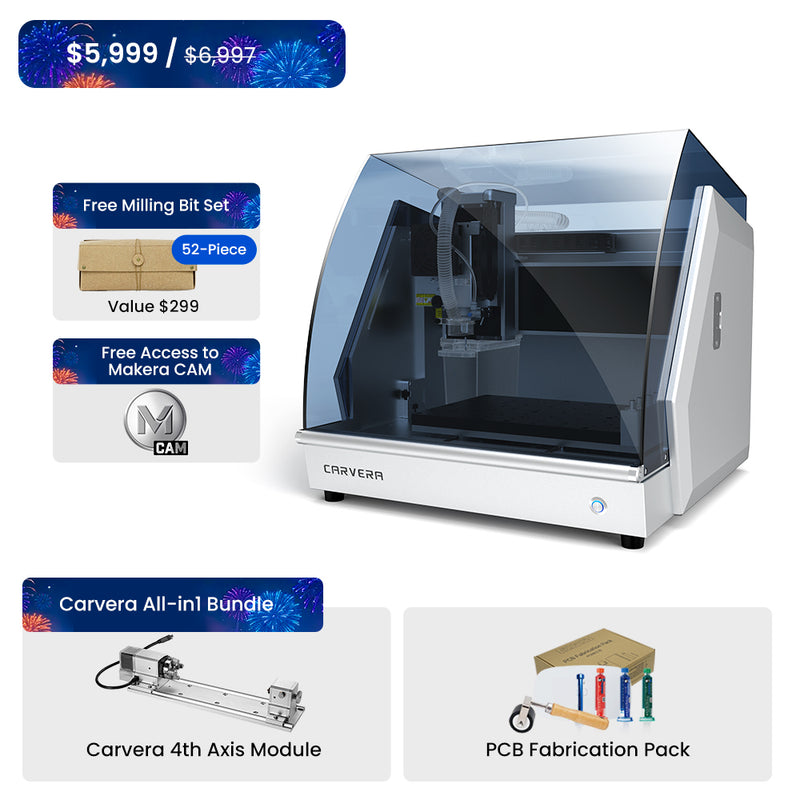 Carvera: The Smartest Desktop CNC Machine – Makera