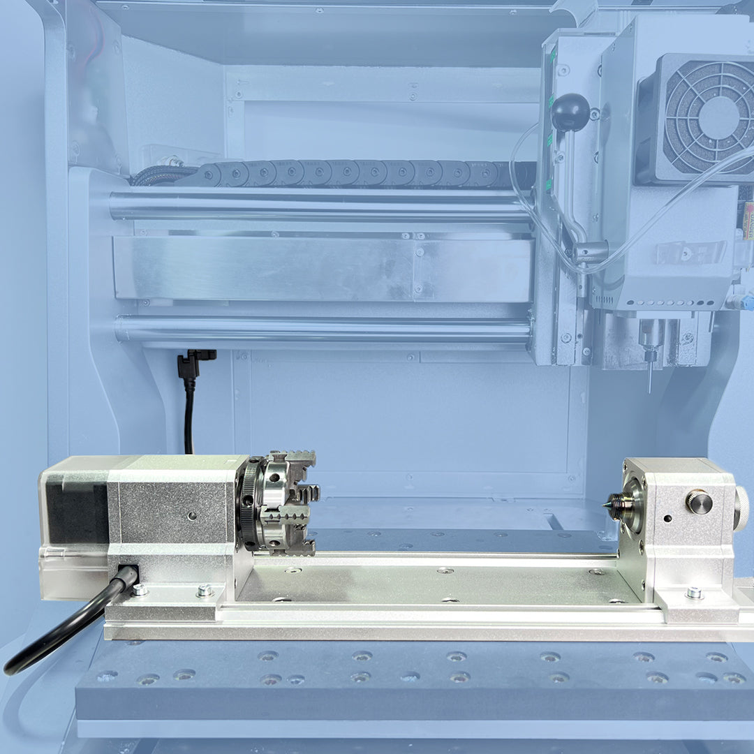 Carvera Air 4th Axis Module - Add-ons - MAKERA - Makera