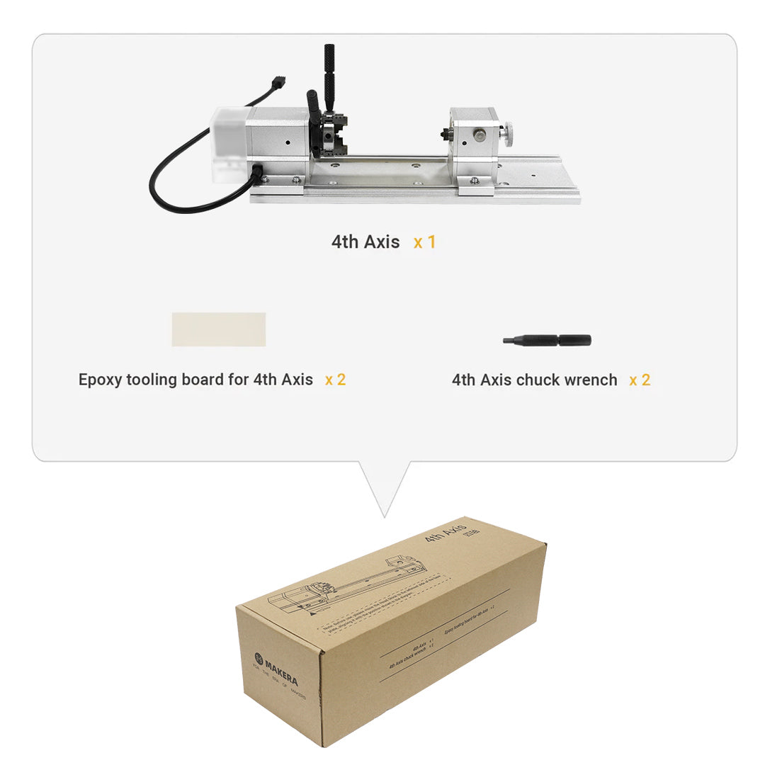 Carvera Air 4th Axis Module: Enhance CNC Precision