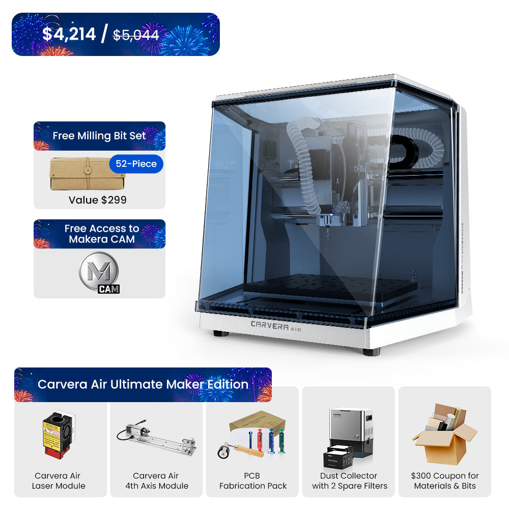 Carvera Air Desktop CNC Machine